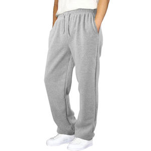 Pantalons et pantalons pour hommes Pantalons de survêtement décontractés avec poches Fond ouvert Athlétique Yoga Course à pied Coupe ample Joggers de sport pour hommes - Product Image 4