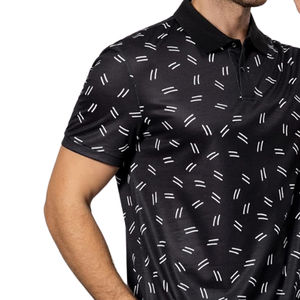 Camiseta Polo de manga corta para hombre, tela de algodón, logotipo personalizado, estampado bordado, Polo de algodón Pima de lujo - Product Image 6