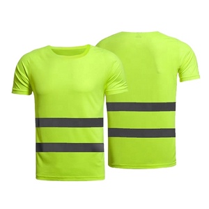 Camiseta de Seguridad para la Construcción, Manga Corta, Transpirable, Cómoda, de Alta Calidad - Product Image 1