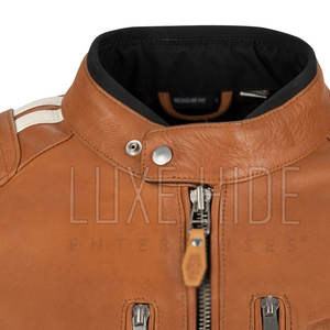 Vestes en cuir de haute qualité engrenages de protection vestes en cuir de moto vestes en cuir de course de moto respirantes - Product Image 5