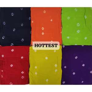 Conjunto de traje de mujer sin costuras de alta demanda en tela Georgette de seda pura para todas las ocasiones disponible a un precio razonable - Product Image 4