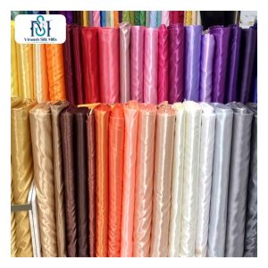 ผ้าซาตินผ้าไหมยืดได้คุณภาพสูงสำหรับชุดนอนชุดปาร์ตี้ซับในสำหรับโรงงานขายส่งขายส่งราคาถูก - Product Image 5