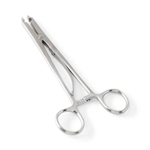 คีมหนีบแผลที่ผิวหนัง12ซม. คีมหนีบสำหรับการผ่าตัดที่ได้รับการรับรองจาก CE ฉลากตามต้องการ - Product Image 2