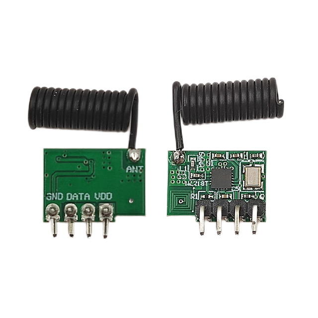 RX218T 315/433MHz RF Wireless Receiver Module - ASK Superheterodyne, Small Size, Low Power Consumption, Anti-Interference
