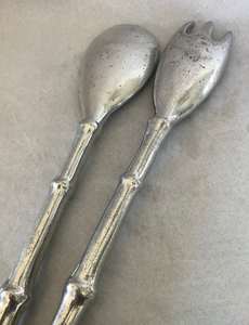 Handmade Antique Stainless Steel <b>Salad</b> <b>Server</b> For Kitchenware Tableware Home Hotel and Restaurant Luxury Kitchen Household Items - Product Image 6