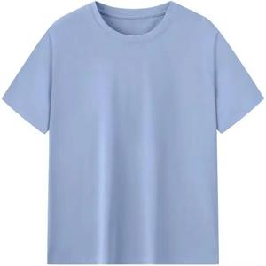 2025 personalizable Algodón puro manga corta cuello redondo ropa de trabajo camiseta Logo Cultural transfronterizo apropiado hombres más Casual - Product Image 6