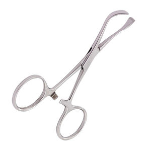 Fórceps hemostáticos veterinarios de primera calidad de 5,25 pulgadas, abrazadera de toalla de acero Manual ligera, base de logotipo personalizado, gran oferta de instrumentos quirúrgicos - Product Image 4