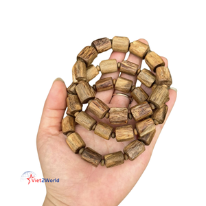 Superior 100% Pure Vietnamese Agarwood <b>Bead</b> Bracelet High Quality Oud <b>Wood</b> <b>Beads</b> From Vietnam - Product Image 1