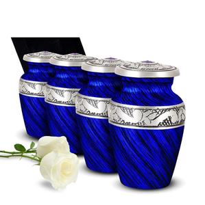 Excelente urna de recuerdo de aluminio moderna de alta calidad para cenizas humanas y de mascotas Servicio funerario y conmemorativo con caja de regalo - Product Image 2