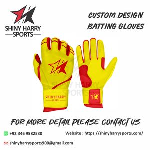 Guantes de softbol de cuero Guantes de bateo de béisbol suaves elásticos antideslizantes para jóvenes adultos - Product Image 2