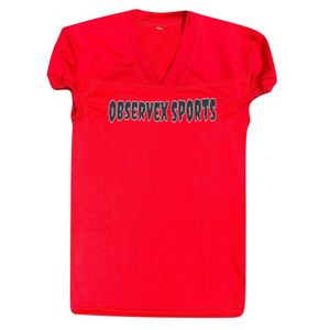 Precio al por mayor ligero fútbol americano Jersey cómodo transpirable Eco-friednly hombres fútbol americano Jersey - Product Image 4