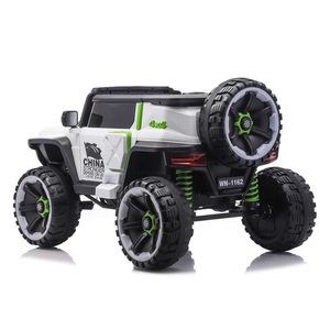 Coche eléctrico para niños de 12V y 10Ah con control remoto, 2 asientos, rueda de repuesto, coche eléctrico para niños todo terreno - Product Image 3