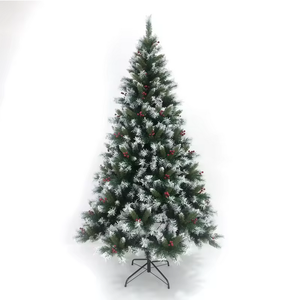 Décoration de Noël Arbre de Noël artificiel dense et réaliste pour un décor de vacances idéal Stock de 7 pieds - Product Image 1