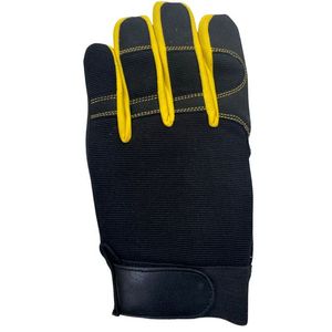 Gants d'assemblage de travail en cuir de haute qualité/gants de travail sécurité mécanique anti-coupure et anti-choc sécurité mécanique - Product Image 3