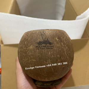 Coconut <b>Cup</b> for Drinks or Coconut Shell Ice Cream <b>Cup</b> Made of All-Natural <b>and</b> Ecofriendly From Eco2go Vietnam - Product Image 6