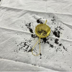 Made in India Modern Handwoven Brass <b>Tea</b> Strainer with Fine Wire Mesh Loose Leaf <b>Tea</b> <b>Infuser</b> Kitchenware <b>Tea</b> Strainer - Product Image 4