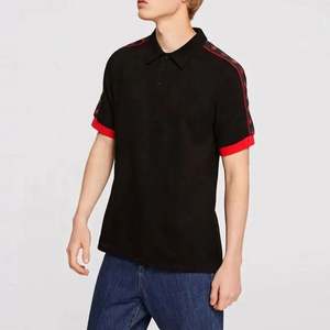 Personalizado bordado 100% algodón peinado Piqué Golf para Polos para hombres sólido 220 Gsm temporada de verano personalizable camisetas en blanco - Product Image 3