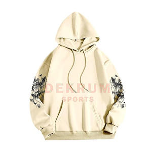 Sweat-shirts décontractés respirants brodés sur mesure pour femmes, vêtements de sport d'hiver, service OEM, col à capuche, position du logo sur le devant, Pakistan - Product Image 1