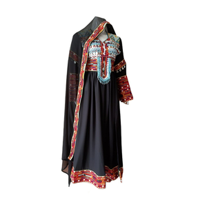 Nuevo Vestido Afgano Kuchi de Chifón de la Mejor Calidad, Disponible en Todos los Colores y Diseños Posibles, en Oferta a un Precio Razonable - Product Image 2