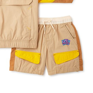 Conjuntos de Pantalones Cortos Cortavientos de Invierno con Capucha de Color Personalizado para Hombre, Chándal Impermeable de Dos Tonos al por Mayor - Product Image 4