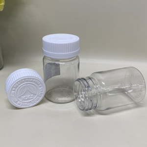 Vietnam Usine Imprimé Logo PP Plastique 2-COUCHE BLANC PP Bouchons En Plastique-36mm Bouchons À Vis Pour Pilules Bouteilles Pharmaceutiques - Product Image 2