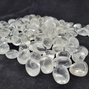 Piedras preciosas de ágata Natural de cuarzo de cristal transparente de alta calidad superventas Feng Shui curación decorativa pulida tallada piedras caídas - Product Image 4