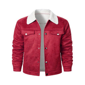 แจ็คเก็ตหนังเรียบง่ายลำลองคุณภาพพรีเมียมกันน้ำ ดีไซน์โลโก้ตามสั่ง สำหรับฤดูหนาว บริการ OEM - Product Image 1