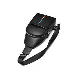 High Quality Vintage Leather Crossbody <b>Shoulder</b> <b>Bag</b> for <b>Men</b> Custom Logo Travel <b>Bag</b> Anti-Theft Feature Genuine Leather Lining - Product Image 3