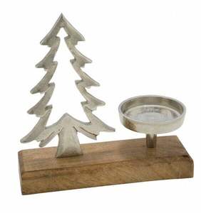 Ensemble de 2 étagère d'ornement décoratif en forme d'arbre de Noël de créateur artisanal et décor de table décoration de la maison matériau de haute qualité - Product Image 6