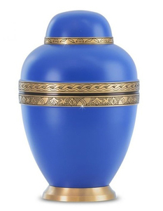 Urnes de crémation modernes faites à la main pour adultes en gros Urnes commémoratives décoratives pour les cendres masculines et féminines Urnes funéraires - Product Image 1