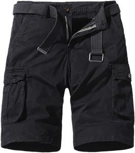 Pantalones Cortos Cargo de Verano de Fabricante Directo, Hechos a Medida, 100% Algodón, Secado Rápido, Impermeables, Transpirables, Seis Bolsillos, Cierre de Cremallera - Product Image 1