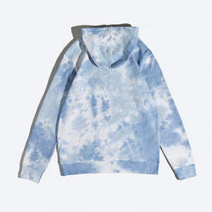 Pull à capuche imprimé personnalisé pour hommes séchage rapide et respirant lavage à l'acide brut détresse surdimensionné Vintage sweat à capuche doublé - Product Image 2