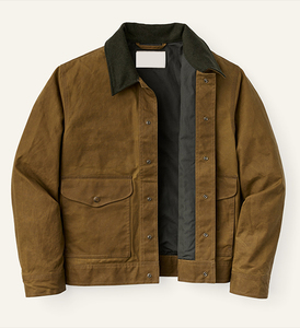 เสื้อแจ็กเก็ตกีฬาสำหรับผู้ชาย, เสื้อโค้ทกันน้ำกันลมระบายอากาศได้ดีเป็นมิตรกับสิ่งแวดล้อมแขนยาวยืนด้านหน้า - Product Image 3