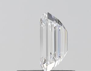 1,00 quilates laboratorio creado blanco suelto corte esmeralda diamante E Color VVS1 claridad IGI certificado muchos tamaños brillante fabricación de joyas - Product Image 3