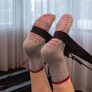 Custom High Quality Pilates Grip <b>Socks</b> Spandex/Polyester/Cotton <b>Cute</b> Design Anti-Slip Yoga Crew Indoor Daily Sport Women - Product Image 4