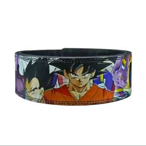 Palanca de levantamiento de pesas de cuero de alta calidad, cinturón con hebilla de 4 "de ancho, cinturón de cuero hecho a mano, palanca de elevación de potencia para gimnasio y Fitness - Product Image 1