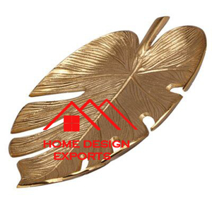 Plato Decorativo en Forma de Rama con Baño de Oro, Tendencia en Decoración para Bodas y Fiestas - Product Image 4