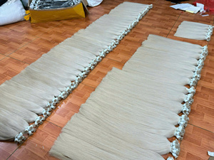 วิกผมแท้เวียดนามความหนาแน่นสูงสำหรับผู้หญิงผ้าเดี่ยวสไตล์ธรรมชาติ - Product Image 6