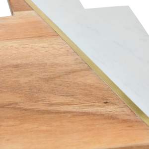 Planche à découper en marbre en bois de qualité luxueuse planche à découper de légumes fiable et durable avec ustensiles de cuisine à trou suspendu - Product Image 4