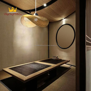 Abat-jour en bambou tissé au VietNam, lampes de plafond à suspension, vente en gros de King Craft - Product Image 5