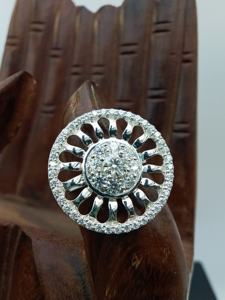 Custom 100% Satisfaction Guarantee 925 Silver <b>Fine</b> <b>Jewelry</b> <b>Sets</b> Trendy Fancy Solitaire VVS Moissanite Engagement Wedding Parties - Product Image 6