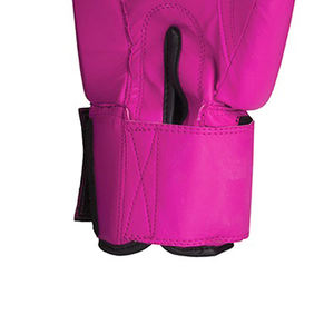 Gants de boxe pour adultes 10oz 12oz en cuir avec sangle de poignet réglable, respirants et personnalisables - Product Image 4