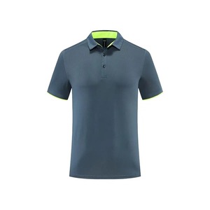 Polo de manga corta para hombre, informal, ajustado, diseño básico a rayas, Polo de algodón, polos - Product Image 6