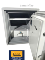 Cerradura Inteligente con Red Wi-Fi de Alta Calidad MONEY SAFE MNS-52E con Almacenamiento de Datos en la Nube para Puertas de Acero Inoxidable