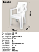 Chaise de jardin en plastique PP écologique certifiée ISO9001 TUV, résistante aux intempéries, durable, pour cuisine extérieure, patio