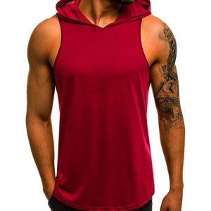 Débardeurs en coton et fibre de bambou respirants pour hommes avec logo personnalisé, style streetwear du Pakistan, pour la course et la gym - Product Image 1