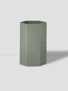 Florero de aluminio crudo chapado en oro elegante Florero de metal de forma atractiva más vendido/Florero en competitivo - Product Image 3