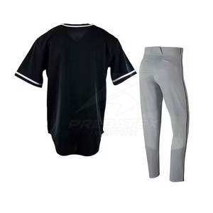 ชุดเบสบอลผ้าโพลีเอสเตอร์ 100% ระบายอากาศได้ดี ราคาสมเหตุสมผล สำหรับผู้ใหญ่ รุ่นใหม่ คุณภาพสูง ผลิตตามสั่ง - Product Image 2