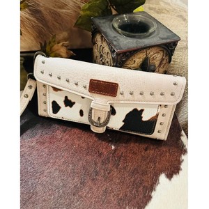 Bolso de mano de cuero con pelo occidental de alta calidad, mezcla perfecta de moda y funcionalidad para uso diario y formal, superventas - Product Image 1