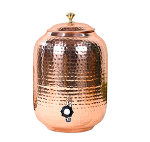 Distributeur d'eau en cuivre Design unique Pot d'eau en cuivre de qualité supérieure Artisanat Meilleure vente Vente en gros - Product Image 4